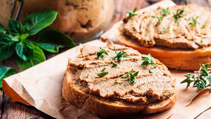 Печёночный паштет из печени индейки